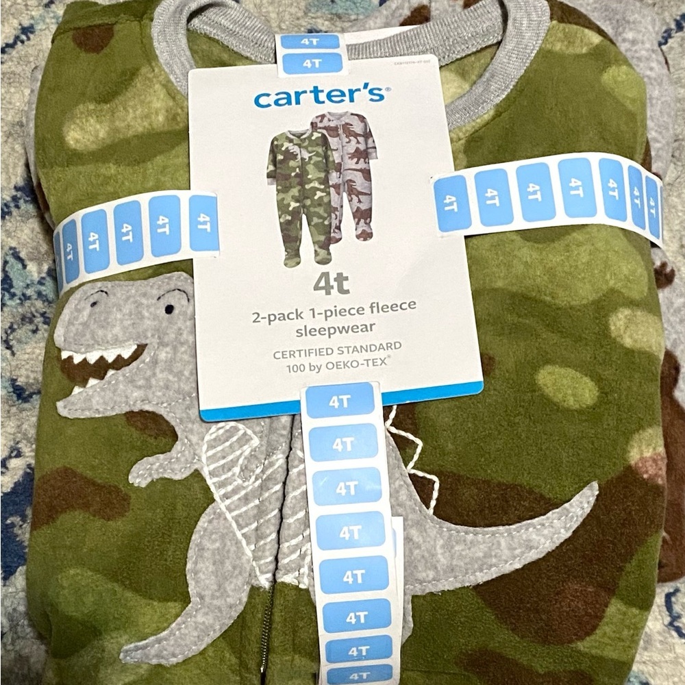 Carter’s Fleece Pajamas - 4t Set of 2